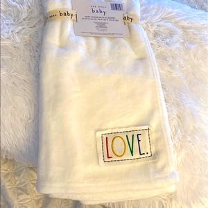 Adorable Rae Dunn Baby Blanket